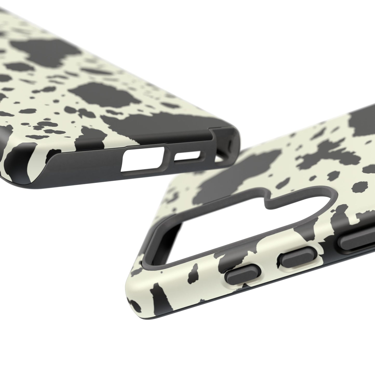 SAMSUNG Cow Print Tough Phone Cases l Durable Protection