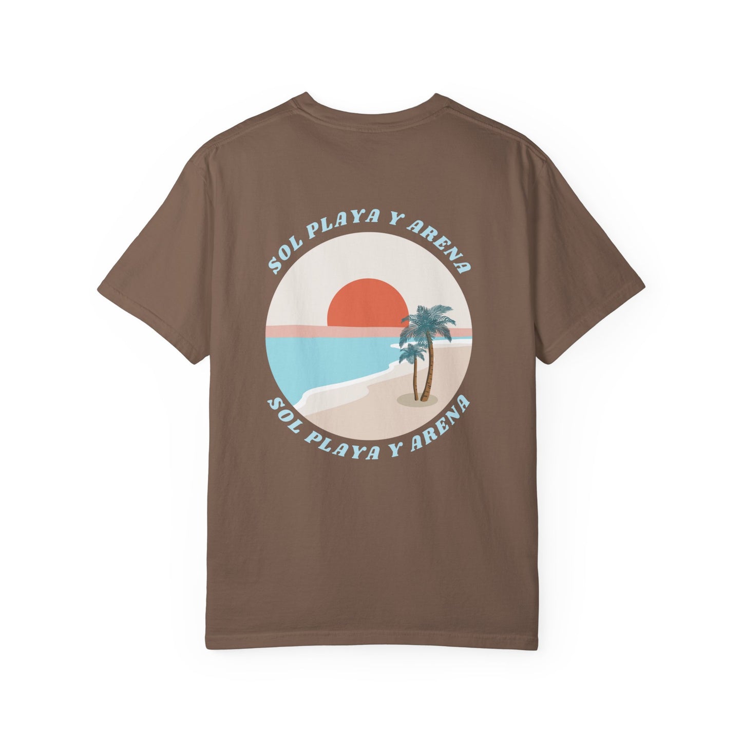 "Sol, Playa, y Arena" Beach Vibe T-Shirt Summer Apparel l Unisex Casual Wear