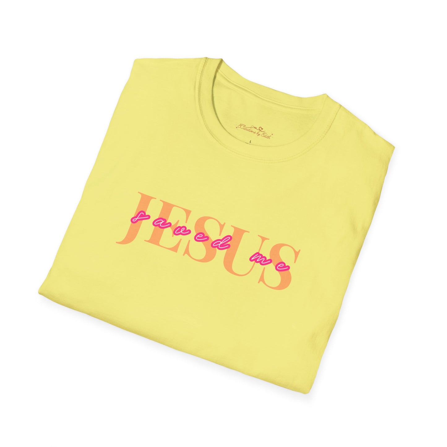 "Jesus Saved Me" - Soft Style T-Shirt l Perfect for Everyday Wear
