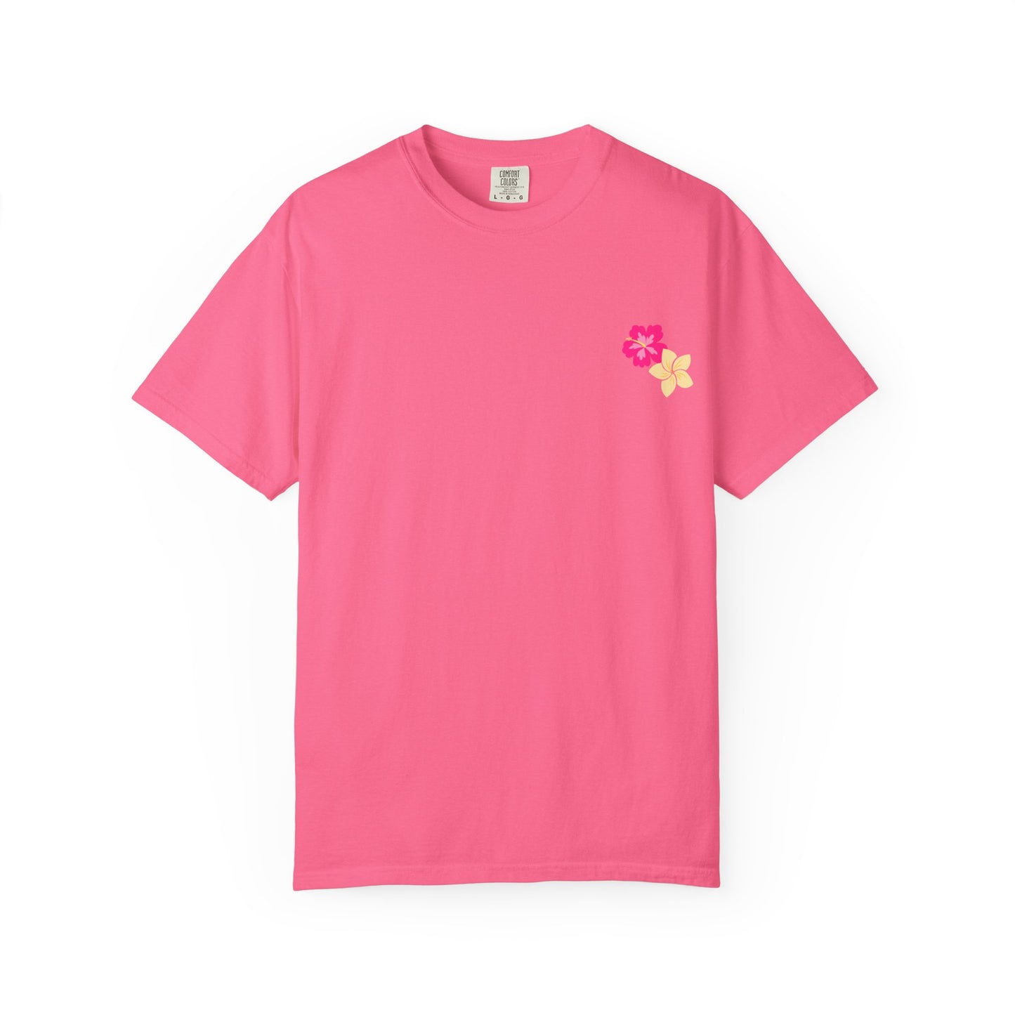 T-Shirt with Floral Print l Cheery Apparel for Summer, Casual Style