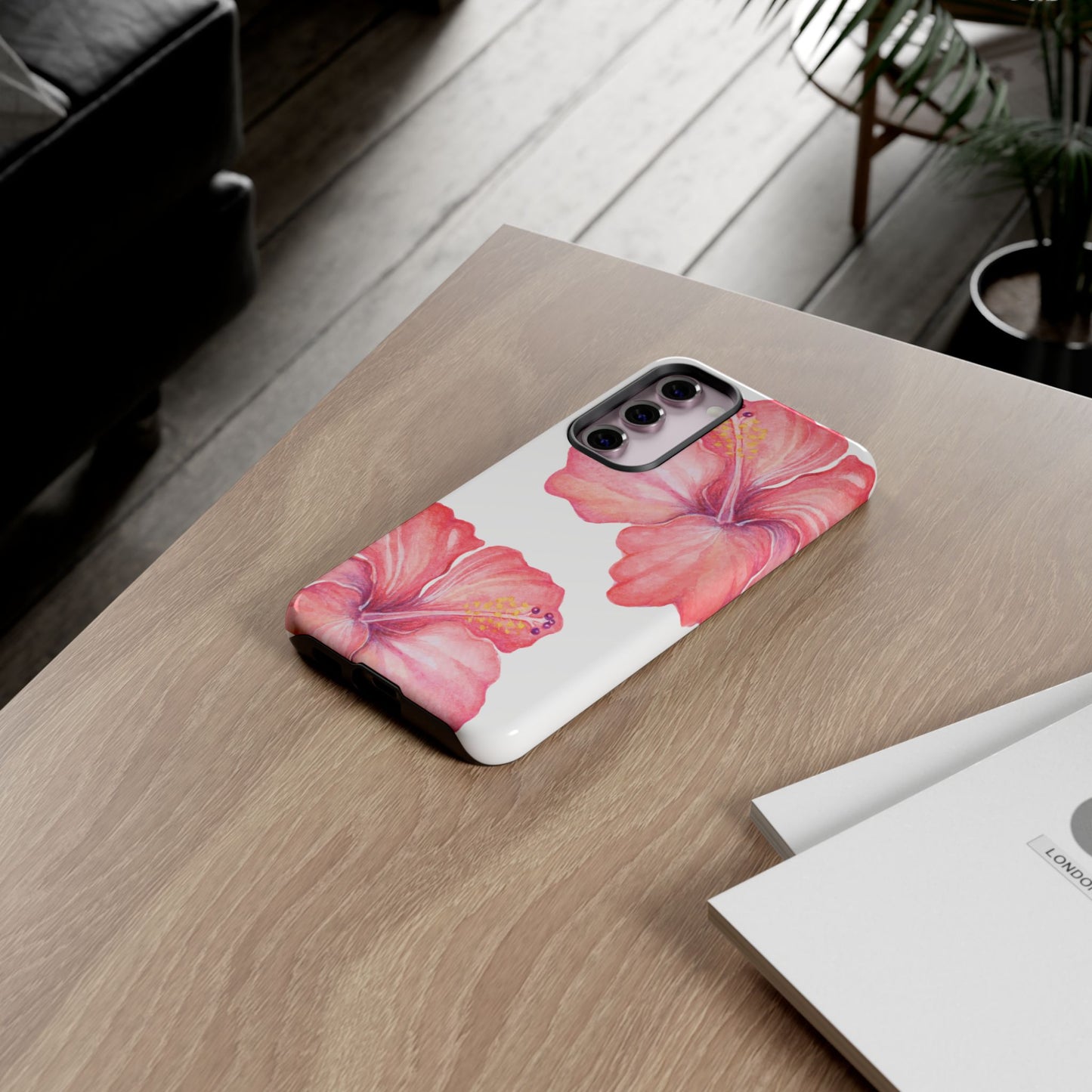 SAMSUNG Hibiscus Tough Case l Summer Vibe Mobile Case