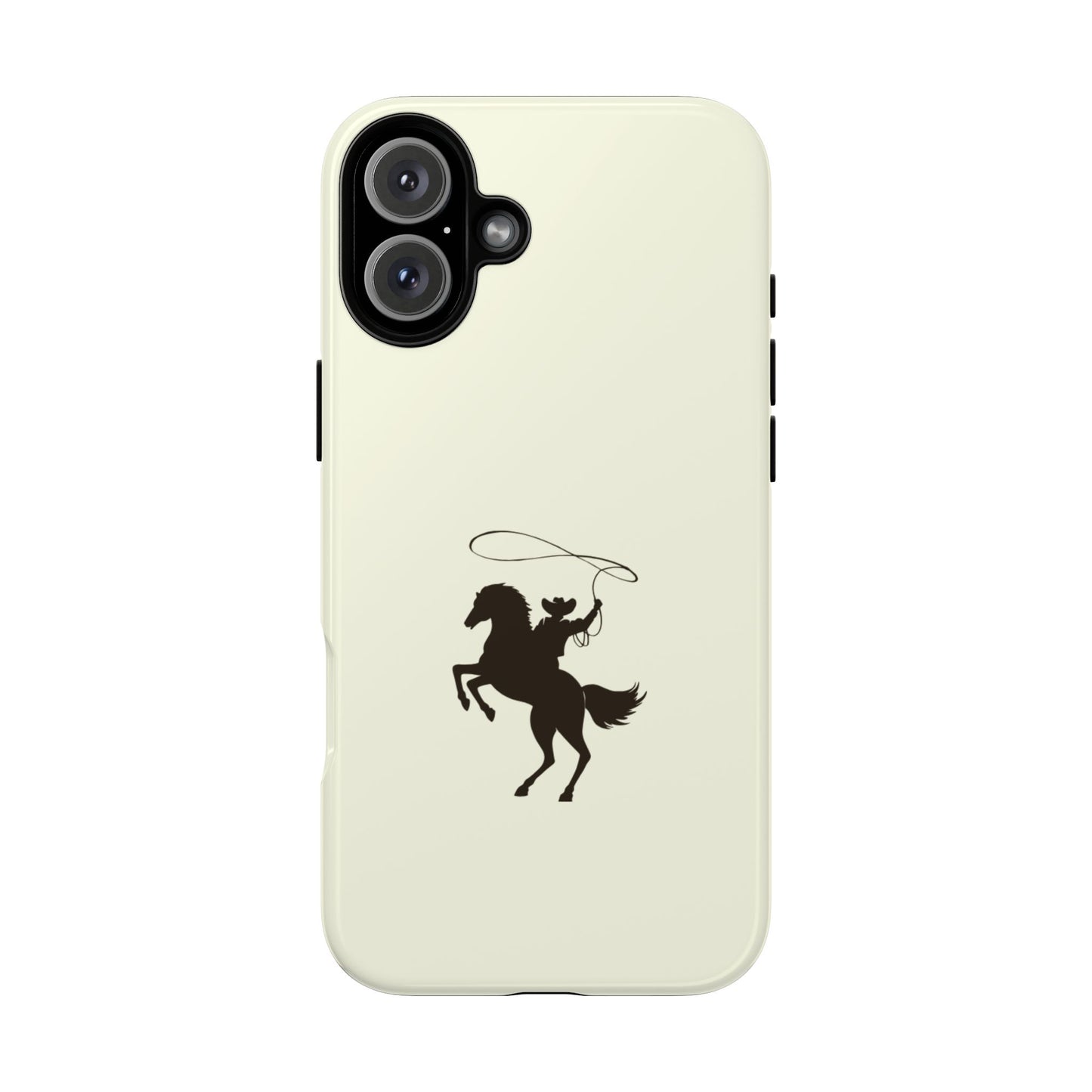 iPHONE Western Horse Rider Phone Case l Durable Phone Cover, Cowboy Style, Tough Case