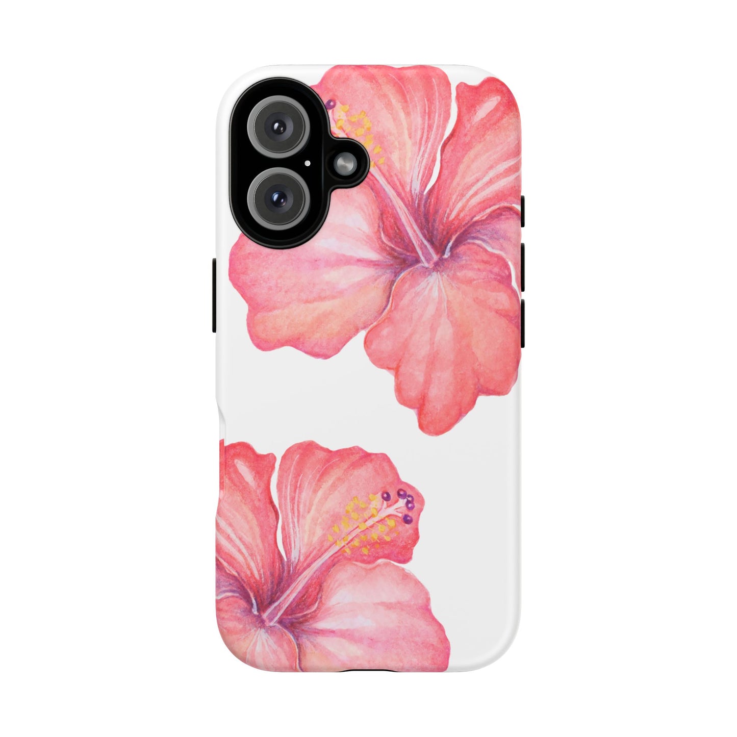 iPHONE Hibiscus Tough Case l Summer Vibe Mobile Case