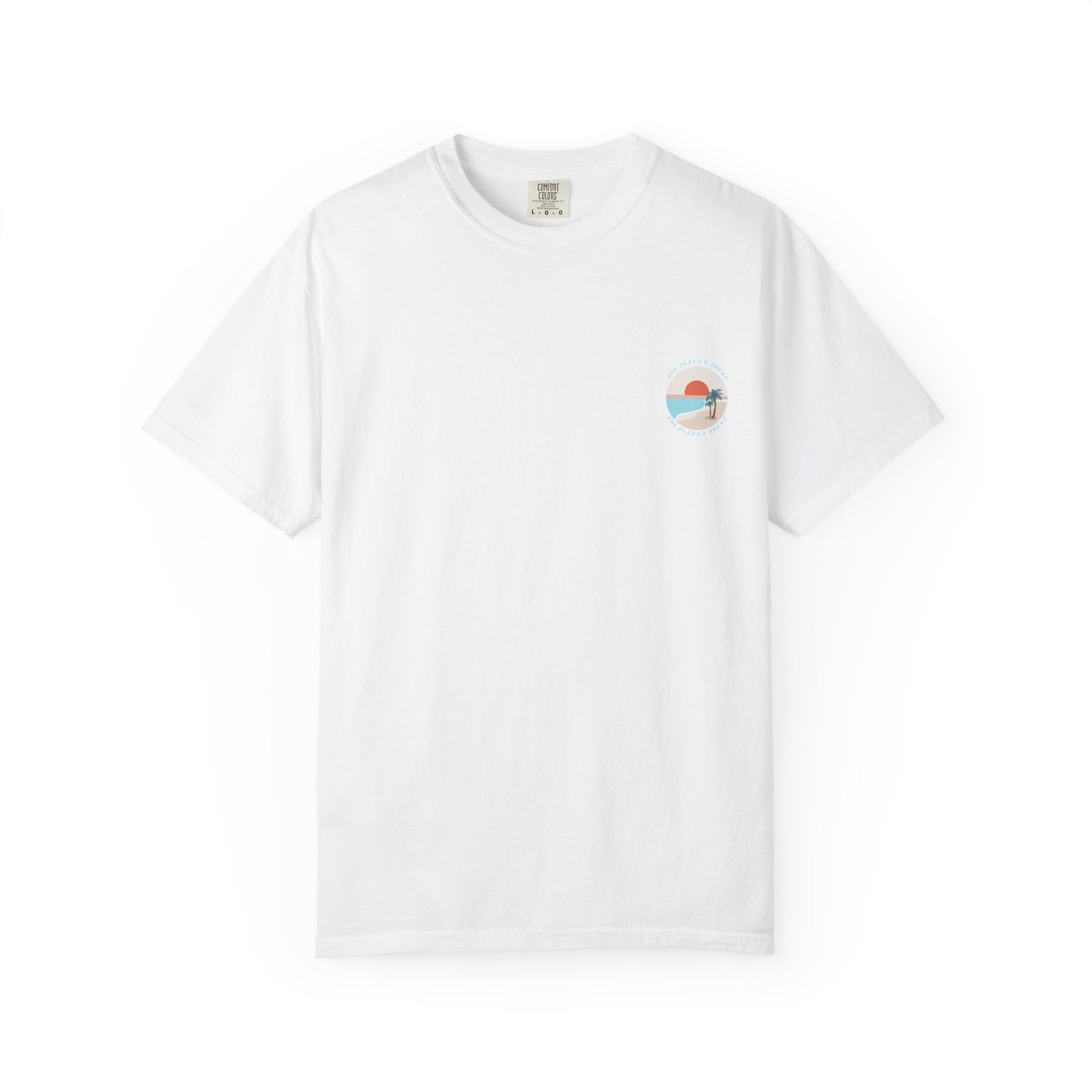 "Sol, Playa, y Arena" Beach Vibe T-Shirt Summer Apparel l Unisex Casual Wear