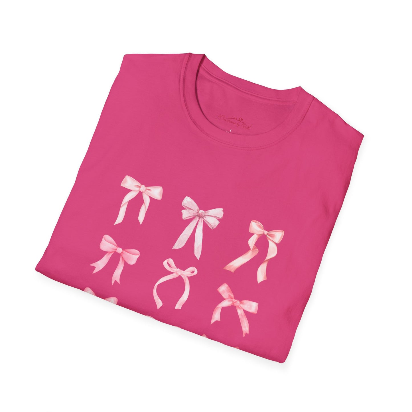 Pink Ribbon Unisex Softstyle T-Shirt | Cute & Casual Gift for All Occasions