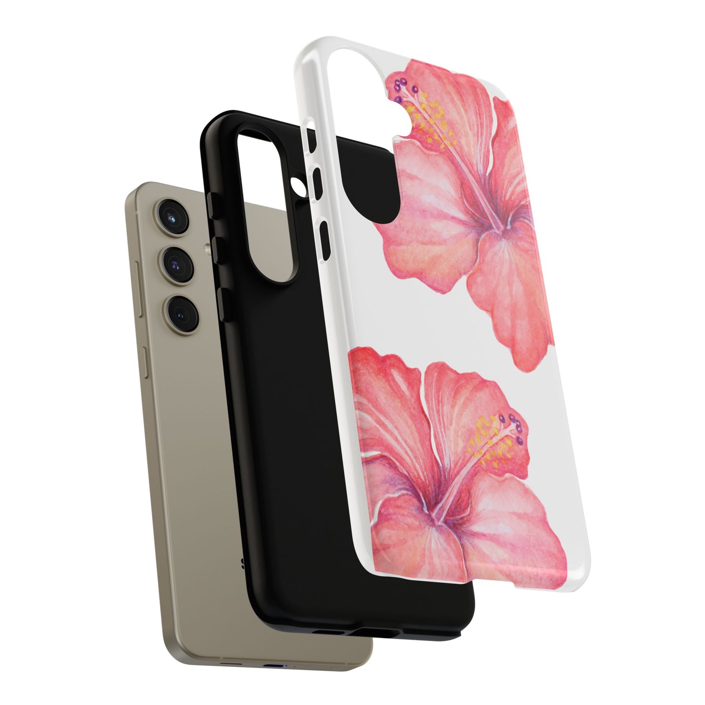 SAMSUNG Hibiscus Tough Case l Summer Vibe Mobile Case