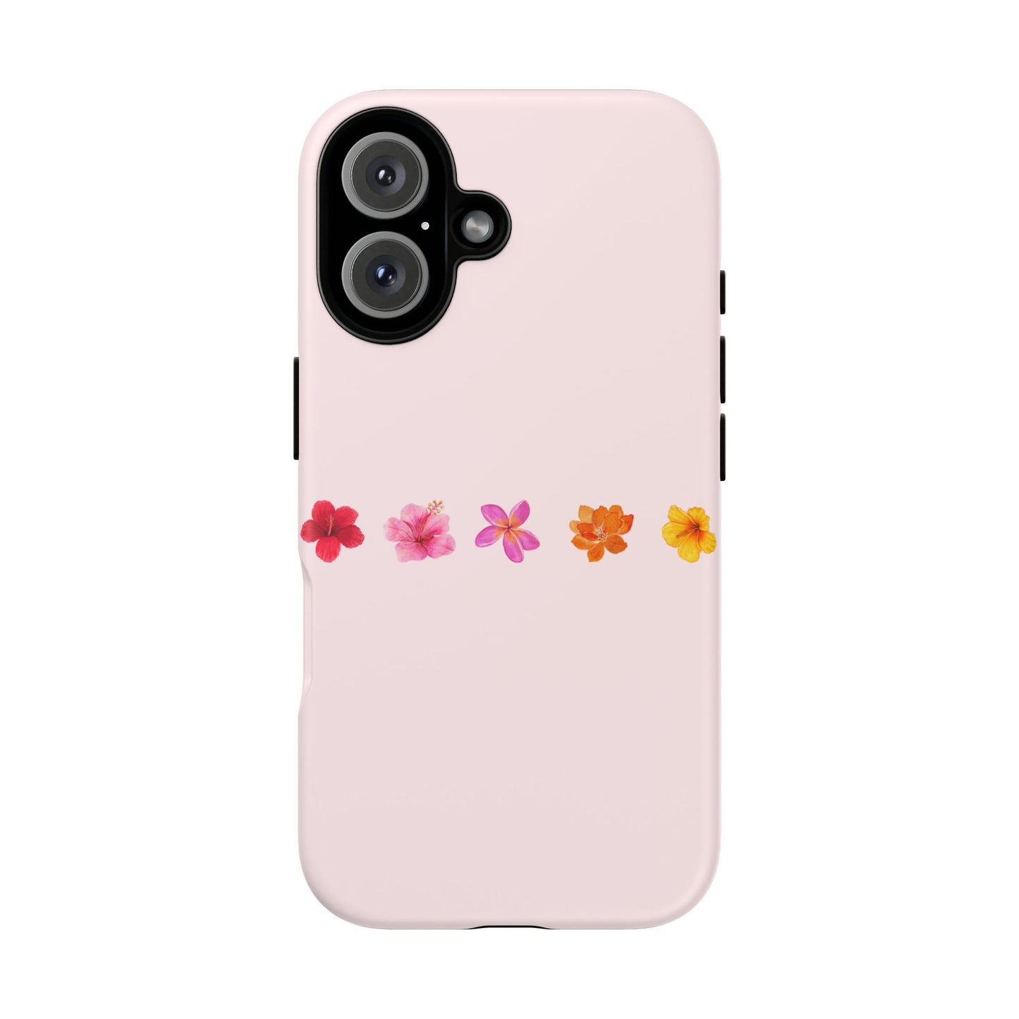 iPHONE Flower-Patterned Phone Case l Tough Cases for Women