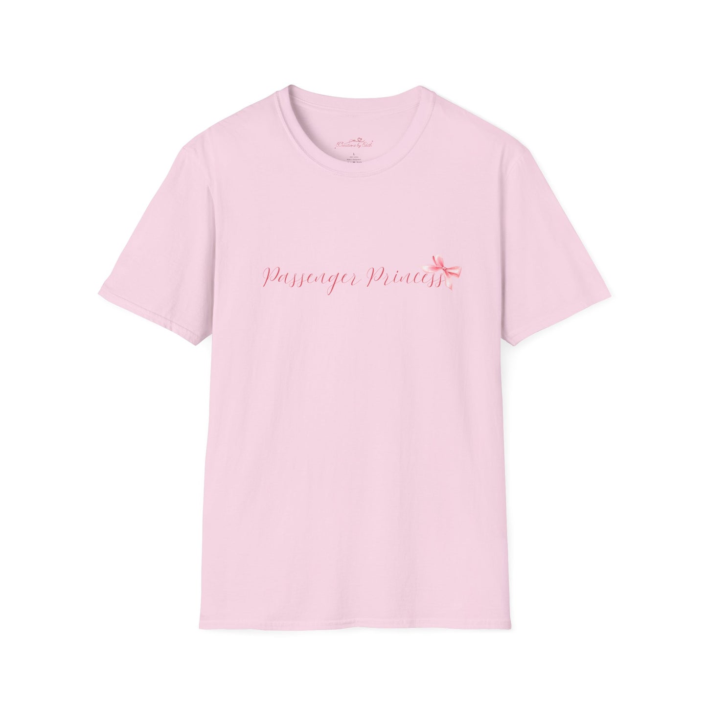 "Passenger Princess" Softstyle T-Shirt - Cute Graphic Tee for Casual Vibes