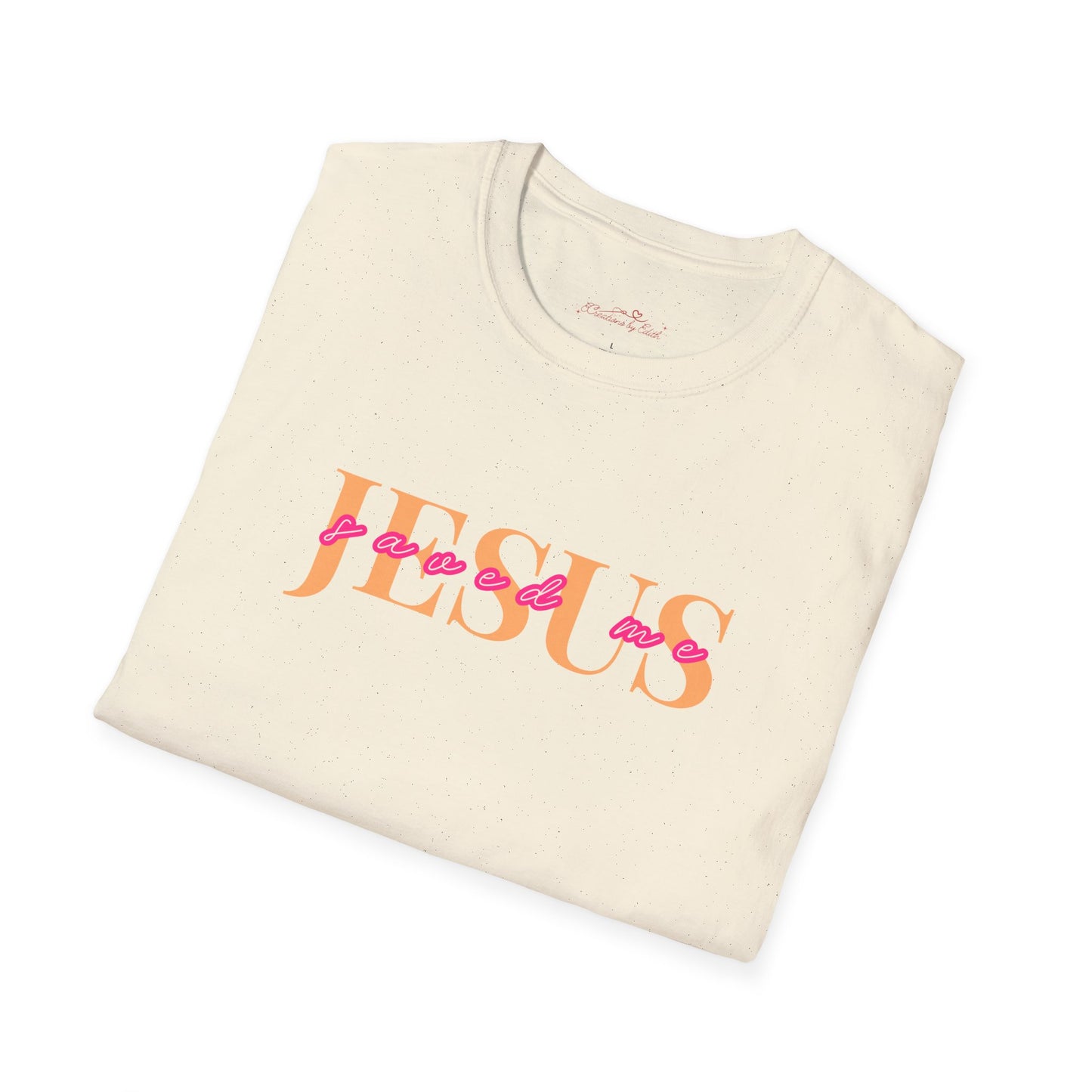 "Jesus Saved Me" - Soft Style T-Shirt l Perfect for Everyday Wear
