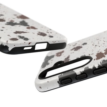SAMSUNG Cow Print Tough Phone Case l GIFT FOR HIM AND HER