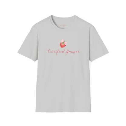 Certified Yapper Unisex Softstyle T-Shirt - Fun & Playful Vibe for Casual Wear