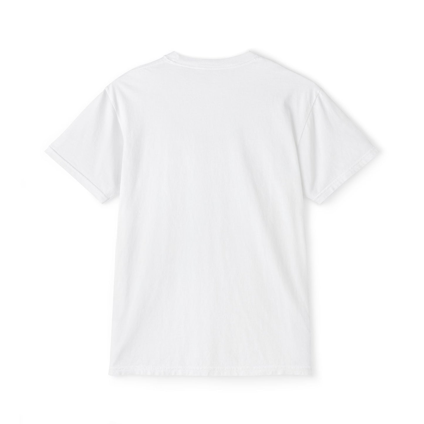 "Wish you were here" Unisex Garment-Dyed Pocket T-Shirt l Casual Everyday Tee, Comfortable Relaxed Fit