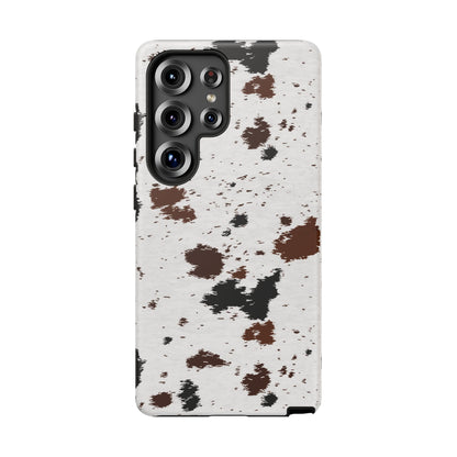 SAMSUNG Cow Print Tough Phone Case l GIFT FOR HIM AND HER