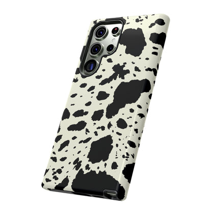 SAMSUNG Cow Print Tough Phone Cases l Durable Protection