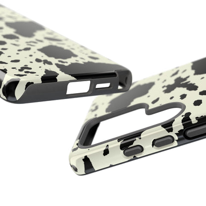 SAMSUNG Cow Print Tough Phone Cases l Durable Protection