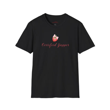 Certified Yapper Unisex Softstyle T-Shirt - Fun & Playful Vibe for Casual Wear