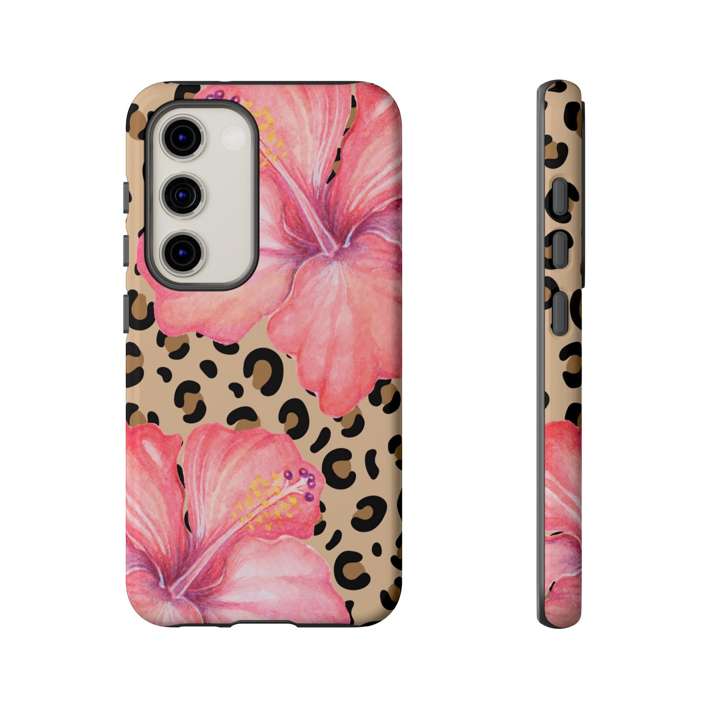 Leopard and Hibiscus SAMSUNG Tough Cases l Perfect for the Summer