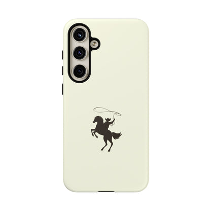 SAMSUNG Western Horse Rider Phone Case l Durable Phone Cover, Cowboy Style, Tough Case