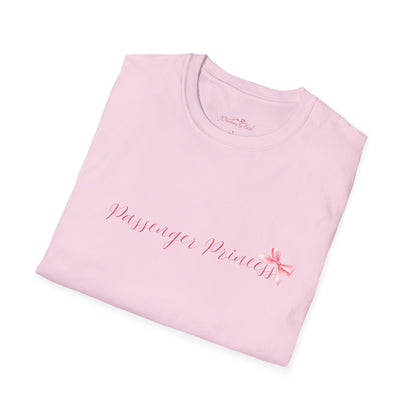 "Passenger Princess" Softstyle T-Shirt - Cute Graphic Tee for Casual Vibes