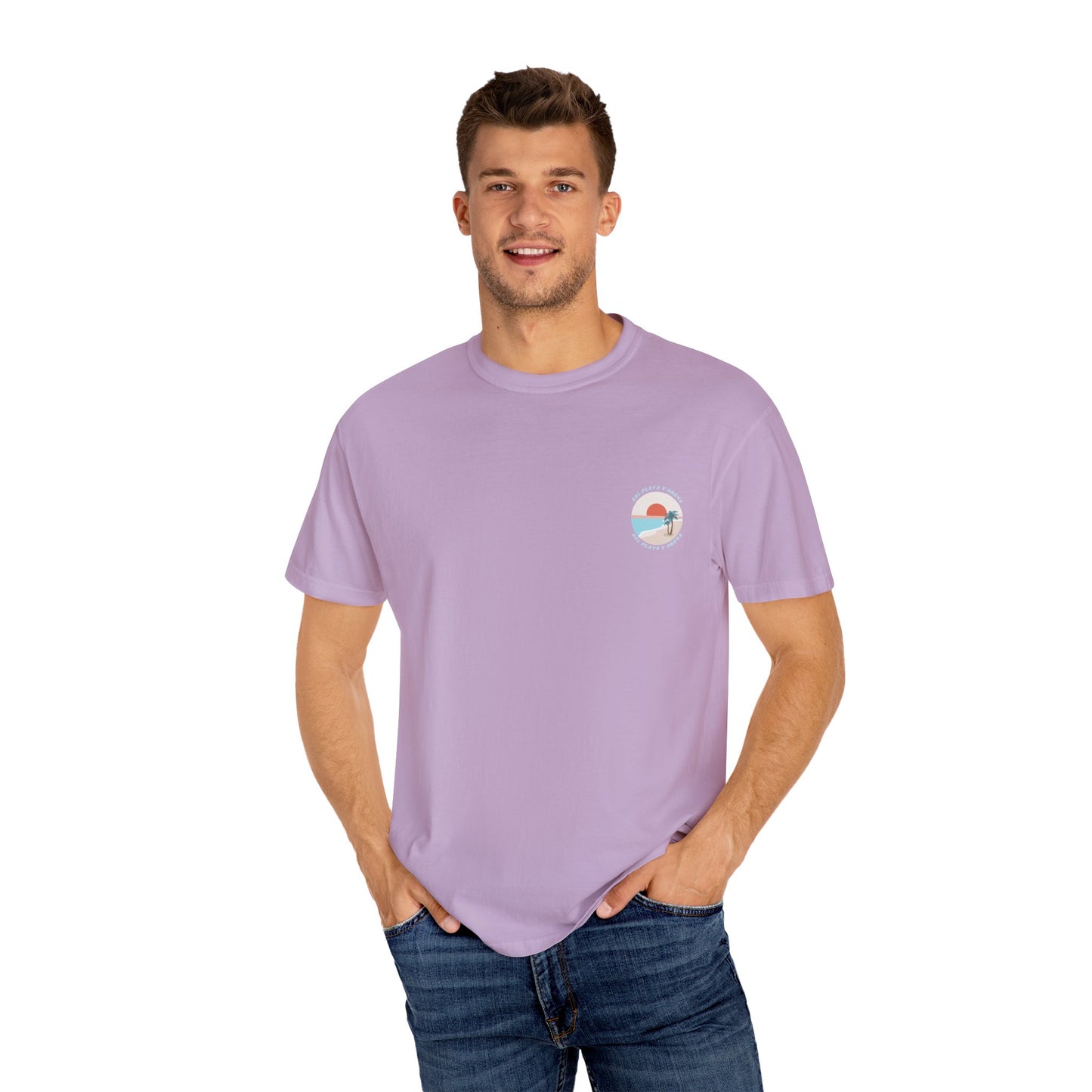 "Sol, Playa, y Arena" Beach Vibe T-Shirt Summer Apparel l Unisex Casual Wear