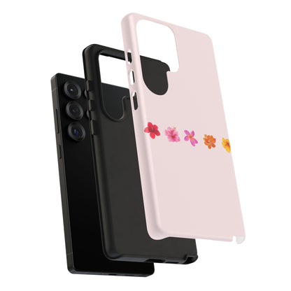 SAMSUNG Flower-Patterned Phone Case l Tough Cases for Women