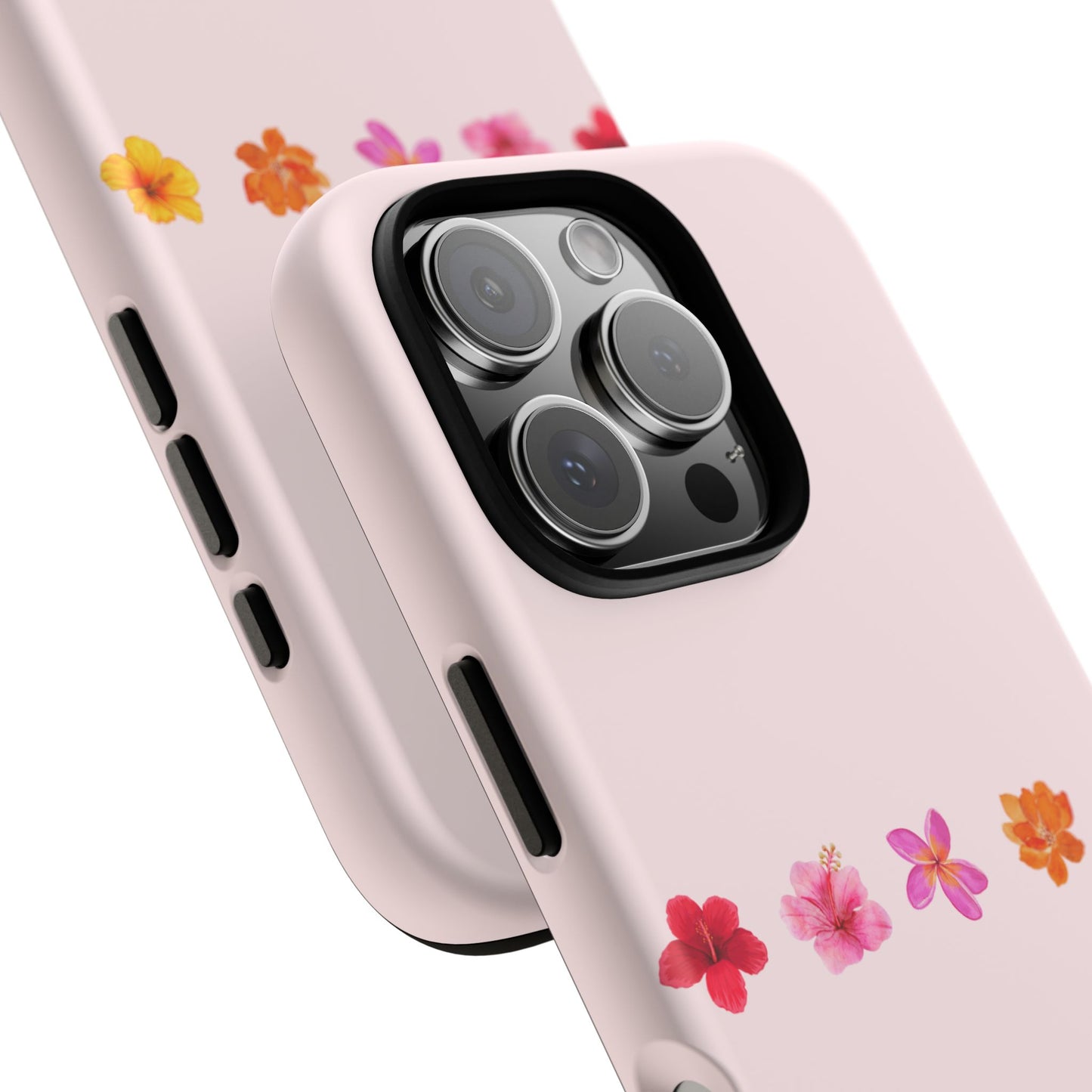 iPHONE Flower-Patterned Phone Case l Tough Cases for Women