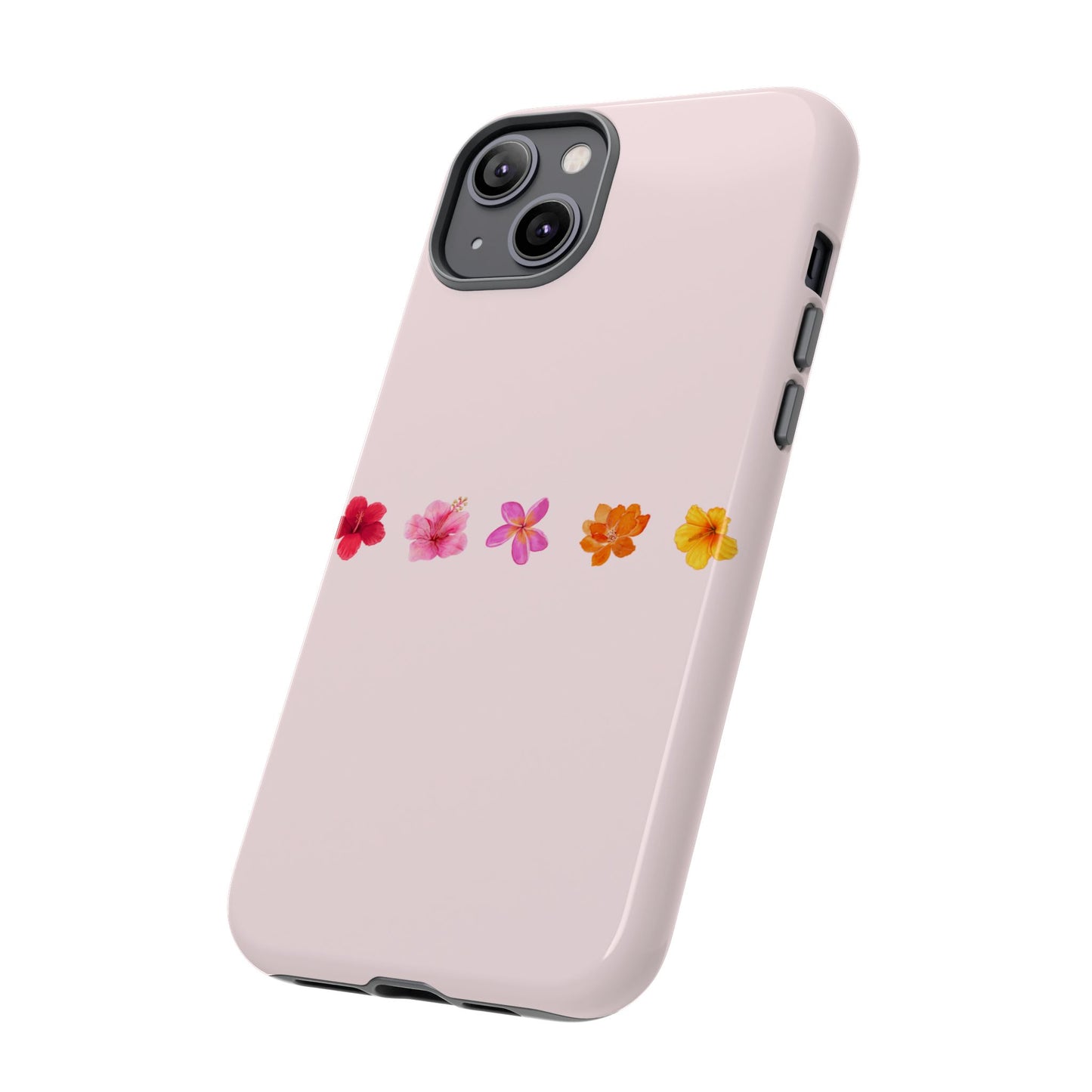 iPHONE Flower-Patterned Phone Case l Tough Cases for Women