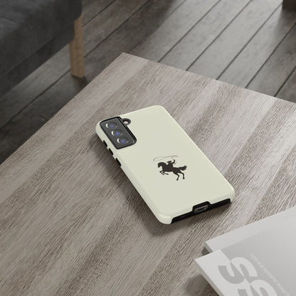 SAMSUNG Western Horse Rider Phone Case l Durable Phone Cover, Cowboy Style, Tough Case