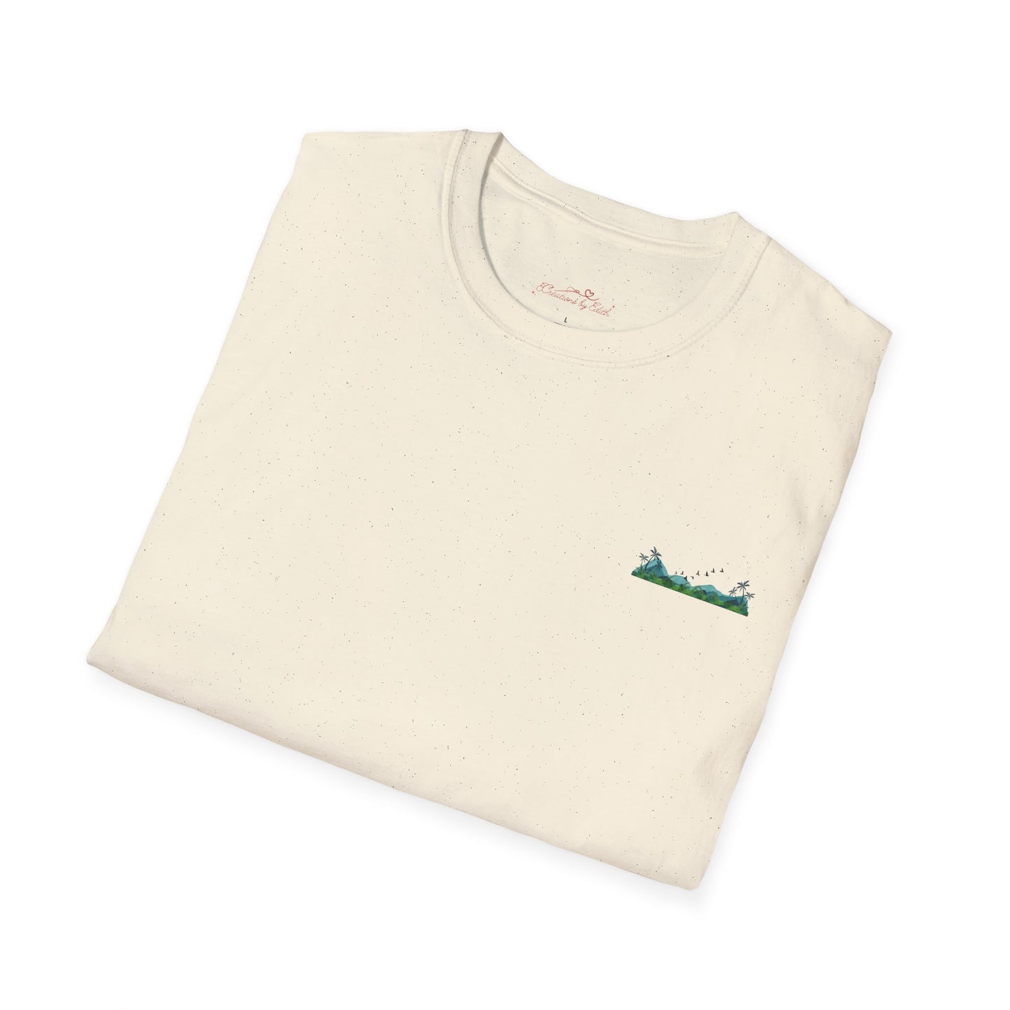 "Southern Tide" Tropical T-Shirt l Unisex Softstyle Tee, Summer Apparel