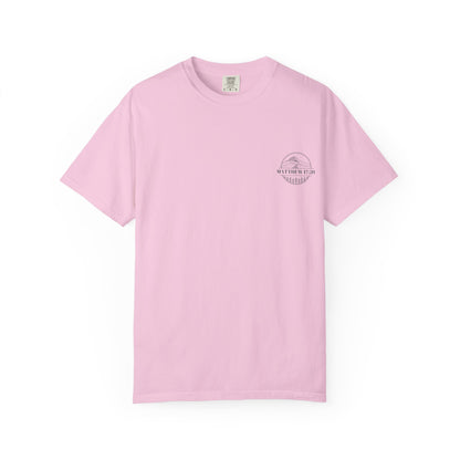 Faith Can Move Mountains Unisex Garment-Dyed T-Shirt