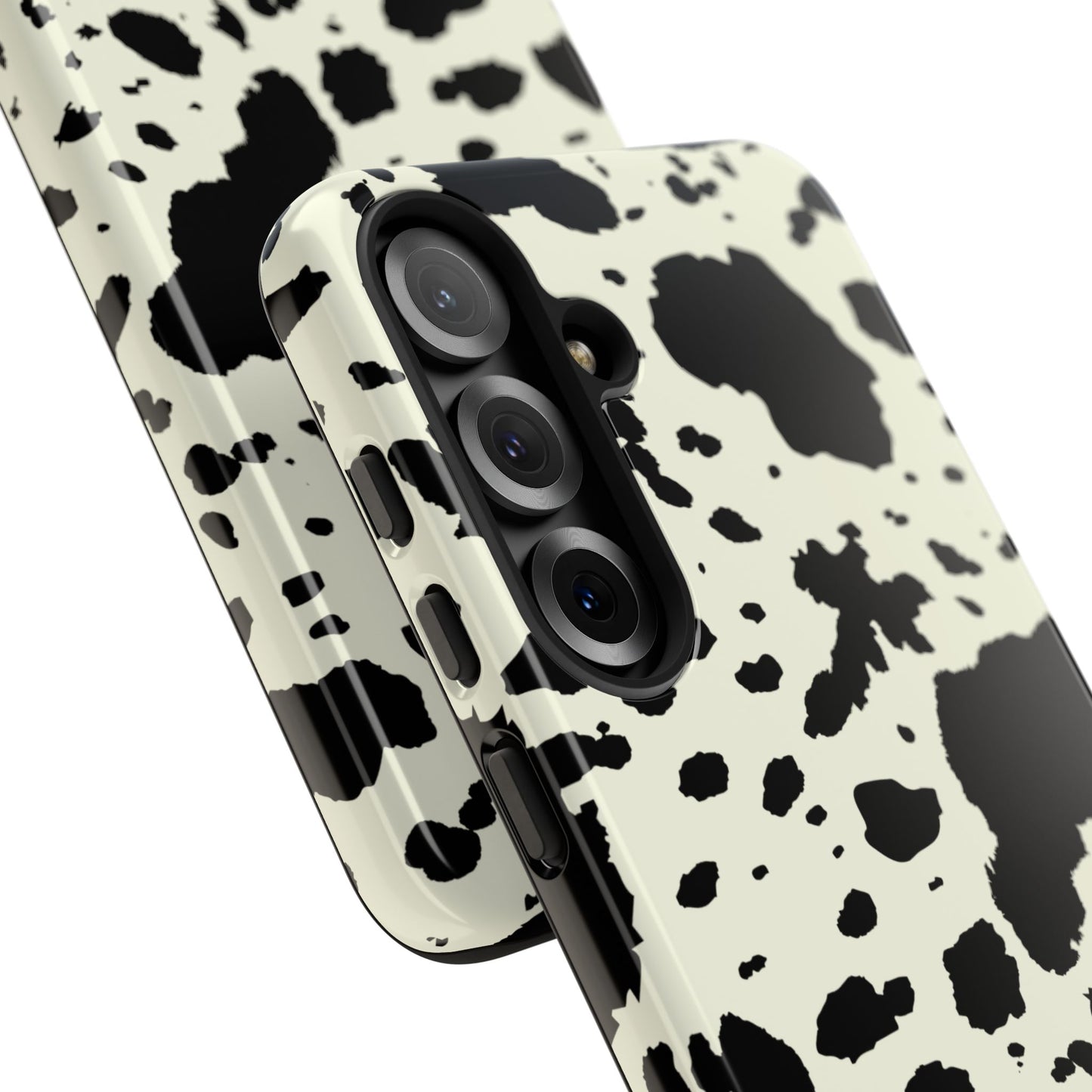 SAMSUNG Cow Print Tough Phone Cases l Durable Protection