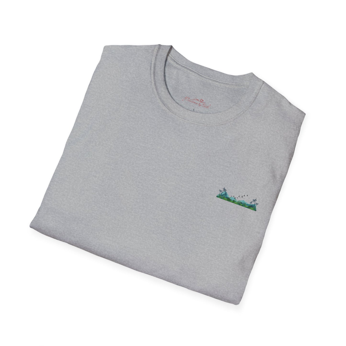 "Southern Tide" Tropical T-Shirt l Unisex Softstyle Tee, Summer Apparel