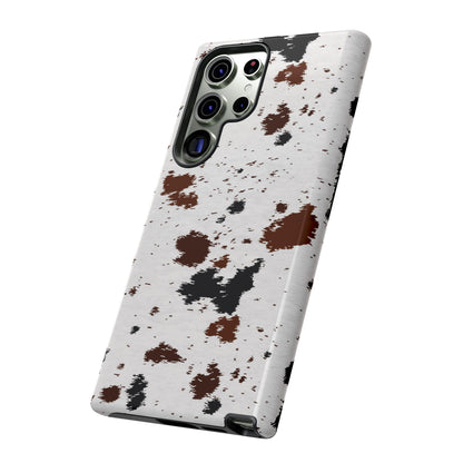 SAMSUNG Cow Print Tough Phone Case l GIFT FOR HIM AND HER