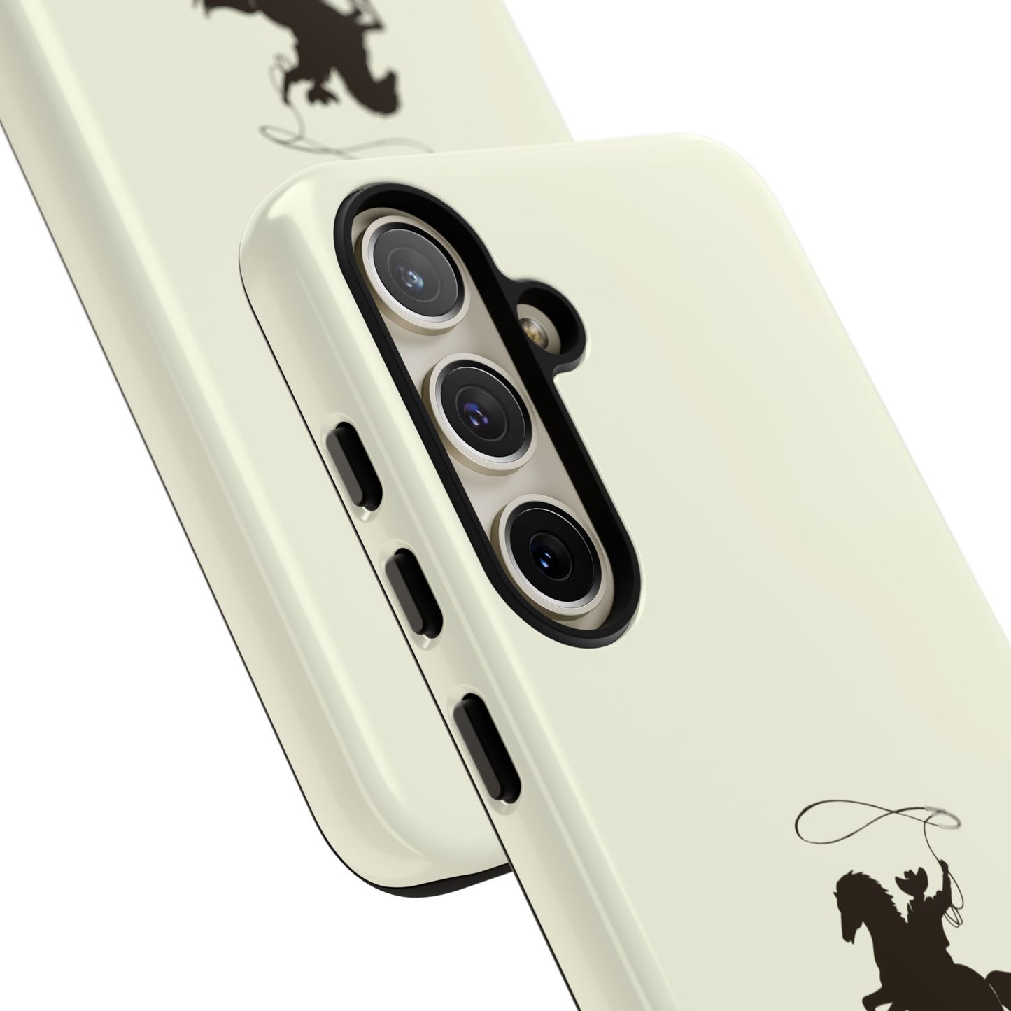SAMSUNG Western Horse Rider Phone Case l Durable Phone Cover, Cowboy Style, Tough Case