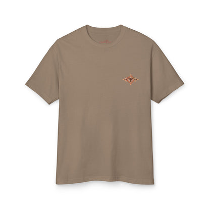 Bohemian Cowboy Graphic Tee - Unisex Heavyweight Cotton T-Shirt