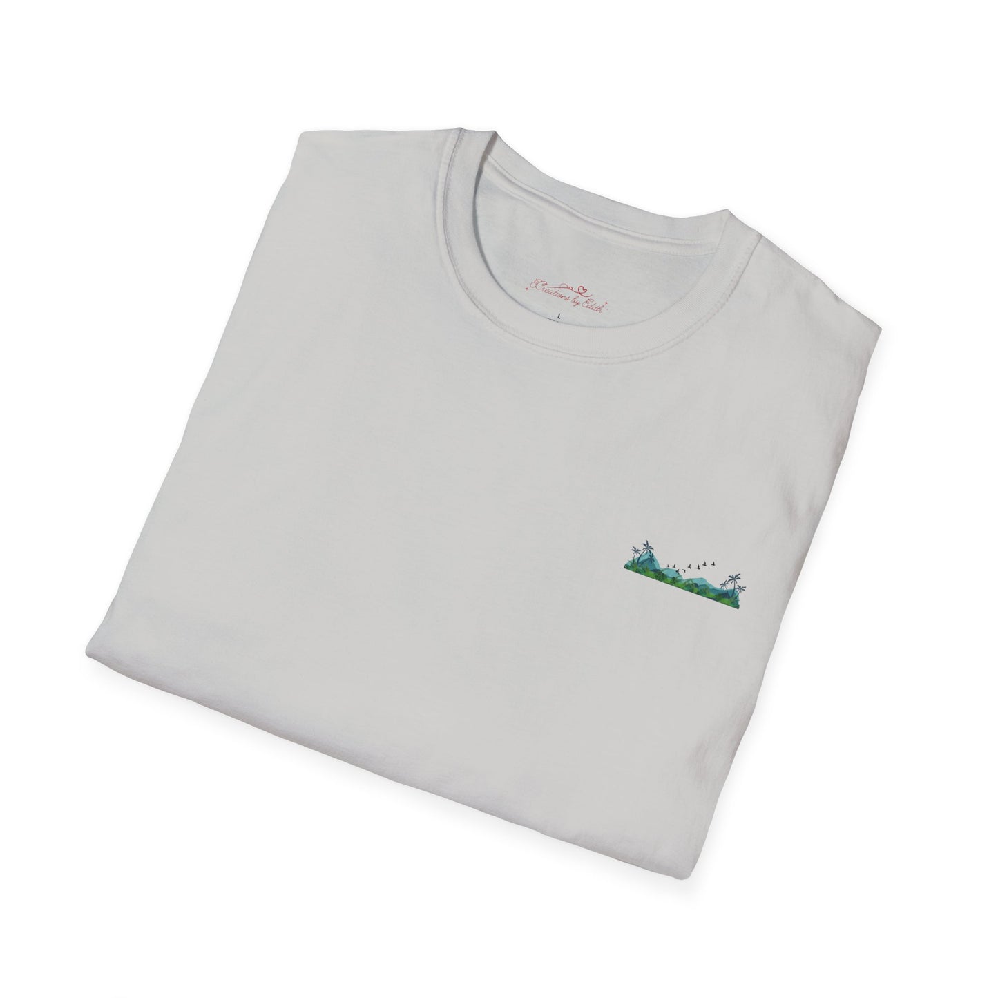 "Southern Tide" Tropical T-Shirt l Unisex Softstyle Tee, Summer Apparel