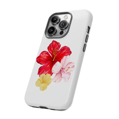 iPHONE Hibiscus Tough Cases l Tropical Vibe