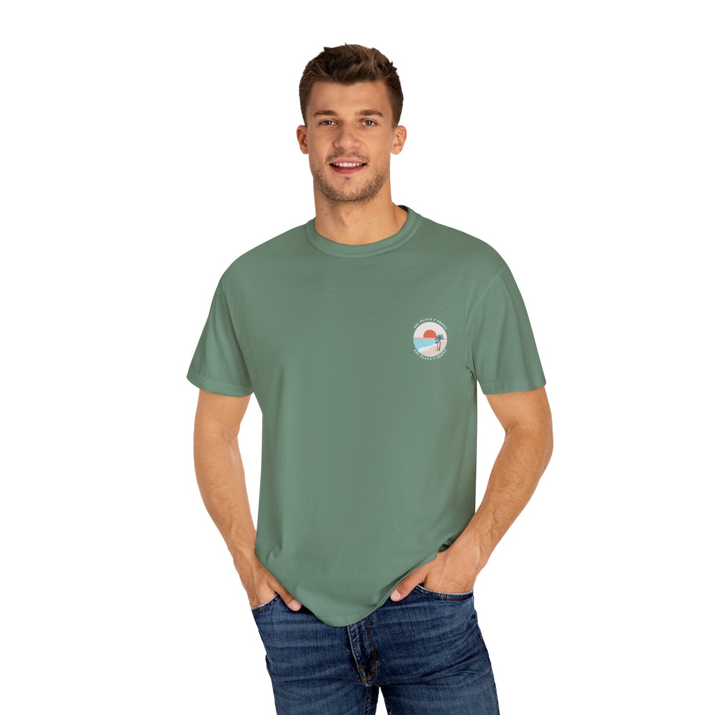 "Sol, Playa, y Arena" Beach Vibe T-Shirt Summer Apparel l Unisex Casual Wear