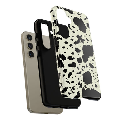 SAMSUNG Cow Print Tough Phone Cases l Durable Protection