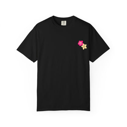 T-Shirt with Floral Print l Cheery Apparel for Summer, Casual Style