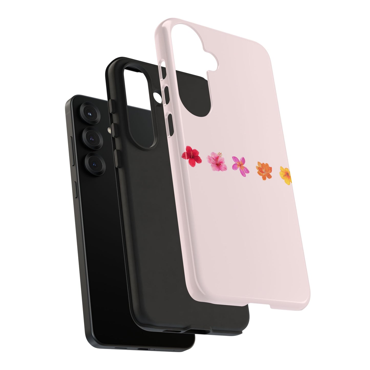 SAMSUNG Flower-Patterned Phone Case l Tough Cases for Women