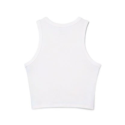 "A Little Bit Dramatic" - Cute Women's Micro Rib Racer Tank Top