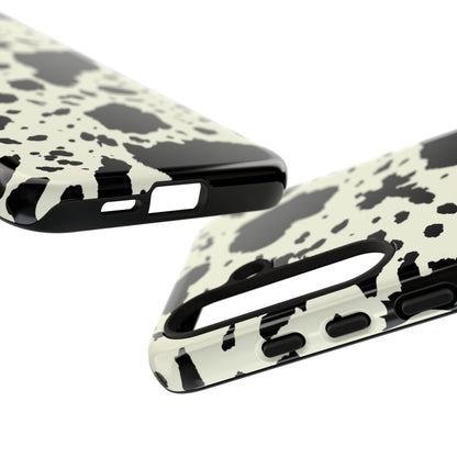 SAMSUNG Cow Print Tough Phone Cases l Durable Protection