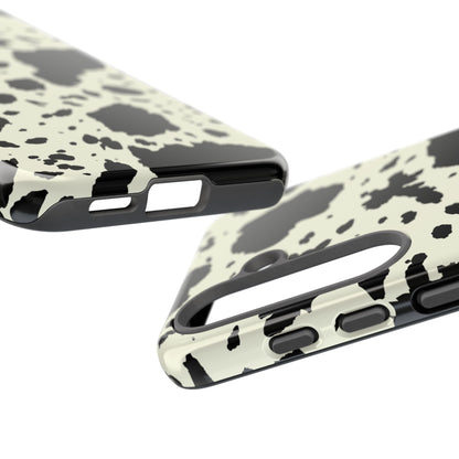 SAMSUNG Cow Print Tough Phone Cases l Durable Protection