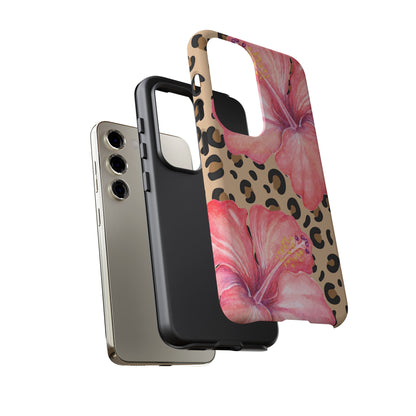 Leopard and Hibiscus SAMSUNG Tough Cases l Perfect for the Summer