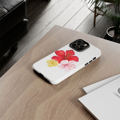 iPHONE Hibiscus Tough Cases l Tropical Vibe