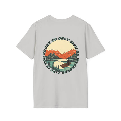 Nature Lover’s Fishing T-Shirt - Perfect for Outdoor Adventures, Gift for Fishermen, Eco-Friendly Tee, Camping Apparel, Great for Dad