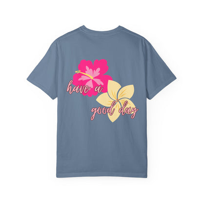 T-Shirt with Floral Print l Cheery Apparel for Summer, Casual Style