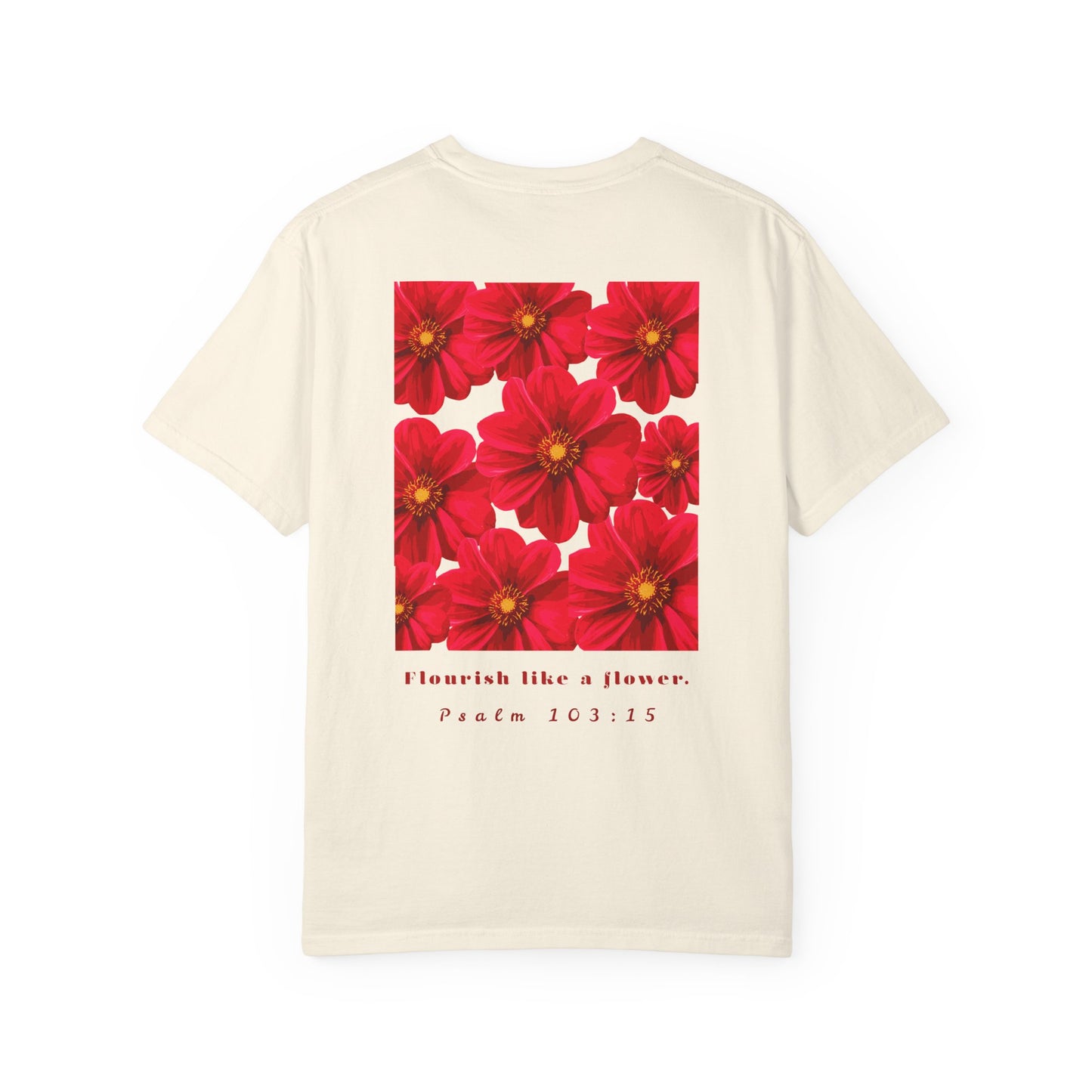 Floral Quote T-shirt l Gift for Her, Casual Wear, Daily Style