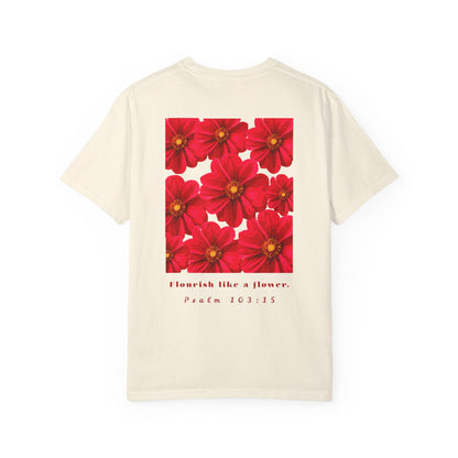 Floral Quote T-shirt l Gift for Her, Casual Wear, Daily Style
